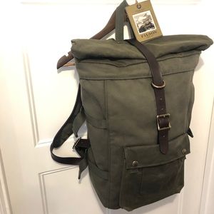 Filson Roll Top Backpack - Otter Green - Rare